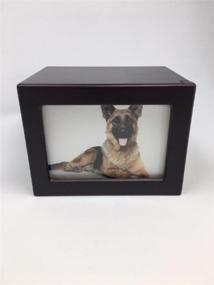 img 4 attached to 🌈 Peaceful Pet Memorial Keepsake Urn: Cherish Memories with This Large Cherry Colored Pet Urn