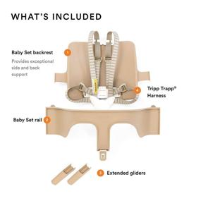 img 2 attached to Stokke Tripp Trapp Harness White