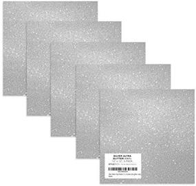 img 4 attached to Turner Moore Glitter Vinyl Adhesive Scrapbooking & Stamping in Adhesive Vinyl