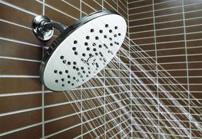 img 3 attached to 🚿 Moen S6360 Rainshower Showerhead with Immersion Tech: 8" Single-Function, Chrome, 2.5 GPM Flow Rate