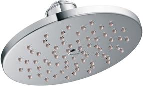 img 1 attached to 🚿 Moen S6360 Rainshower Showerhead with Immersion Tech: 8" Single-Function, Chrome, 2.5 GPM Flow Rate