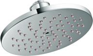 🚿 moen s6360 rainshower showerhead with immersion tech: 8" single-function, chrome, 2.5 gpm flow rate logo