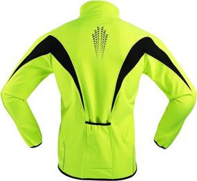 img 2 attached to 🧥 ARSUXEO Winter Warm UP Thermal Softshell Cycling Jacket - Windproof, Waterproof & 15-k Rated