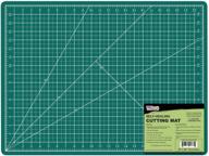 18x24 green/black professional self healing 5-ply double sided durable non-slip pvc cutting mat for scrapbooking, quilting, sewing and arts & crafts projects - us art supply logo