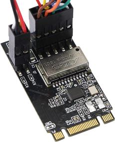 img 3 attached to 🔌 SinLoon M.2(B-Key/M-Key) to PCI-E Gigabit Ethernet Card with Drive-Free RJ45 LAN NIC - PCI-Express Network Card for Desktop PC - 10/100/1000Mbps