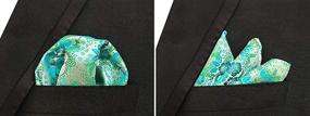 img 1 attached to Novelty Paisley Pattern Necktie Handkerchief Boys' Accessories
