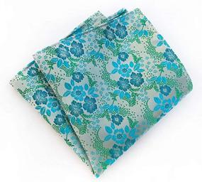 img 3 attached to Novelty Paisley Pattern Necktie Handkerchief Boys' Accessories