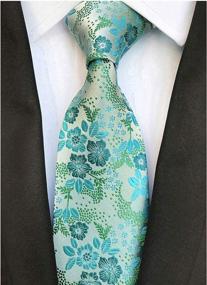 img 2 attached to Novelty Paisley Pattern Necktie Handkerchief Boys' Accessories