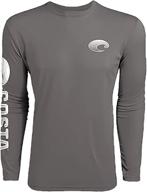 performance long sleeve shirt for men - costa del mar tech crew логотип