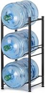 🧃 nandae 3-tier heavy duty water cooler jug rack: space-saving storage for 5 gallon water dispensers logo