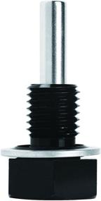 img 1 attached to Premium Mishimoto M12 x 1.5 Magnetic Oil Drain Plug in Sleek Black Finish - Efficient Oil Filtration and Enhanced Engine Protection