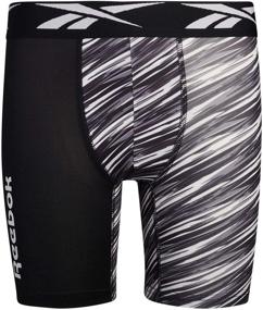 img 1 attached to 🩲 Оптимизированные детские трусы Reebok Performance Quick Boxer Brief в одежде