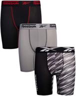 🩲 оптимизированные детские трусы reebok performance quick boxer brief в одежде логотип