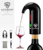 levinchy electric wine aerator pourer: one-touch oxidizer & dispenser logo