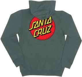 img 1 attached to Santa Cruz Classic Charcoal Heather Boys' Clothing for Fashion Hoodies & Sweatshirts