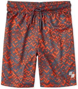 img 1 attached to 🏀 Boys' Mix And Match Print Performance Basketball Shorts from The Children's Place