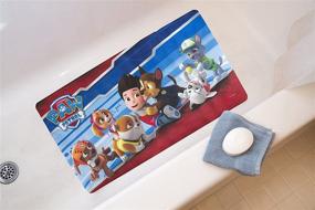 img 3 attached to 🐾 Улучшите свою ванную комнату с декоративным ковриком для ванны Nickelodeon Paw Patrol