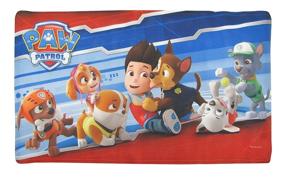 img 4 attached to 🐾 Улучшите свою ванную комнату с декоративным ковриком для ванны Nickelodeon Paw Patrol