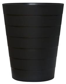 img 3 attached to 🗑️ Nipogear Slim Round Plastic Small Trash Can Wastebasket - 1.5 Gallons B-Black Garbage Container Bin: Sleek Design and Optimal Size