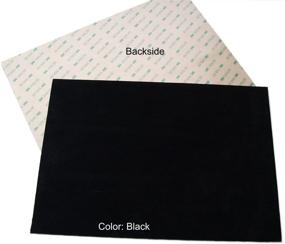 img 1 attached to 👠 Top-notch Suede Sheets 8.5"x12" with Ultra-Durable Self-Adhesive Backing - Perfect for DIY Peel-and-Stick Soles in Dance Shoes, Assorted Colors [SUEDE-DIY-r01]
