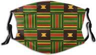 pattern african adjustable washable reusable logo