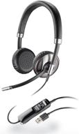 🎧 blackwire c720-m wired headsets by plantronics - retail packaging - black logo