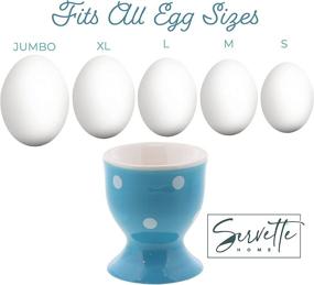 img 3 attached to 🥚 Egg Polka Soft Boiled Holder: Secure and Stylish Solution for Perfectly Cooked Eggs