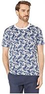 🌺 vibrant nick graham printed t-shirt: habiscus design for eye-catching style logo