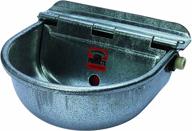 🐴 little giant 88sw: premium automatic stock waterer for horses, cattle, and other outdoor animals - heavy duty galvanized steel, connects to 1/2" pipe/hose logo