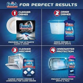 img 2 attached to Enhance Dishwasher Performance with Finish Jet-Dry Rinse Aid - 8.45oz, 4-Pack