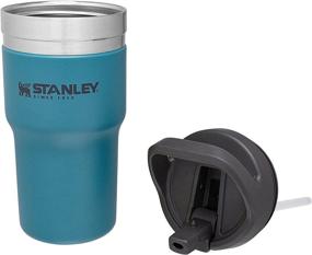 img 1 attached to Stanley IceFlow Stainless Steel Tumbler: Vacuum Insulated Water Bottle with Straw - Leakproof Flip, Perfect for Home, Office, or Car - Reusable Cup