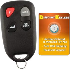 img 1 attached to 🔑 Топ-рейтинговый пульт для бесключевого входа BestKeys для Mazda 6 2004 года: Простой доступ без усилий