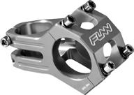 🚵 ultralight and durable alloy stem for mountain bikes - funnduro mtb stem, 31.8mm bar clamp логотип