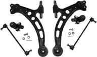 🚀 enhance performance and stability: tensilearm front lower control arm, sway bar end link, and ball joint for 97-01 es300, 01-03 rx300, 97 avalon, 97-01 camry (6pcs) logo