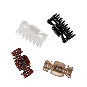 img 2 attached to 💇 Goody Classics Medium Claw Clips - 4-Pack, Assorted Colors - Ideal for All Hair Types - Convenient for Effortless Hair Styling - Comfortable Hair Accessories for Women, Men, Boys and Girls