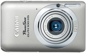 img 2 attached to 📷 Silver Canon PowerShot ELPH 100 HS - 12.1 MP CMOS Digital Camera with 4X Optical Zoom