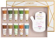 🎁 moisturizing hand cream and mask gift set - 10 scented lotions &amp; 5 conditioning masks with shea butter, vitamin e, and jojoba oil - perfect gift for women, men, mom, christmas, birthday logo