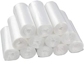 img 4 attached to Pekky 1.5 Gallon Clear Trash Bags, Small Garbage Bag, Bulk pack of 300