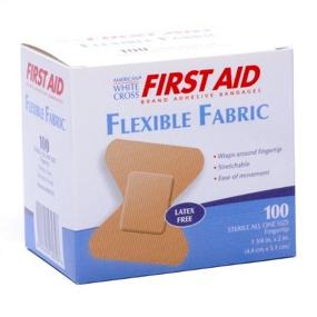 img 1 attached to 💪 Reliable and Flexible White Cross First Aid Adhesive Bandages (Model 1607033)