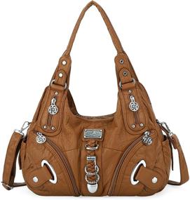 img 4 attached to 👜 Angelkiss AK11282 Women's Handbags & Wallets Satchel Shoulder Bags