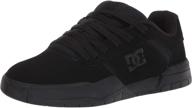 👟 dc central skate black white men's athletic shoes: ultimate comfort and style! логотип