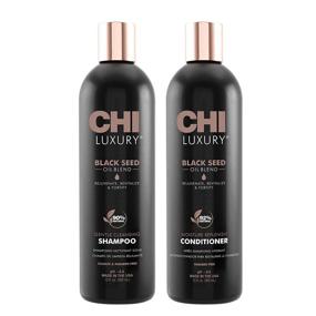 img 1 attached to 🌿 CHI Luxury Black Seed Oil Blend Shampoo, Gentle Cleansing Formula, 12 Fl Oz, Pack of 2