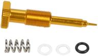 🔧 nicecnc gold extended fuel screw air mixture carburetor adjuster for suzuki drz400s/sm 2000-2022 (part 13279-33e00) logo