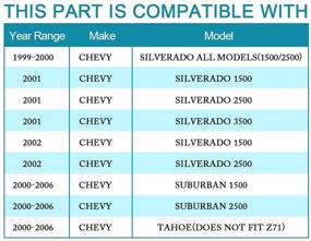 img 3 attached to 🚗 IRONTEK Amber Lens Driving Fog Lights Assembly for Chevy Silverado 1500 &amp; 2500 (99-02), Silverado 3500 (00-02), Suburban (00-06) &amp; Tahoe (00-06) - 1 Pair