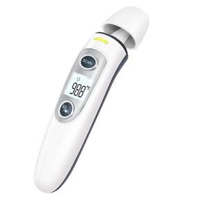 img 4 attached to 🌡️ Digital Baby Thermometer: Forehead and Ear, Fever Alarm, Memory Function - Ideal for Babies, Adults. Indoor and Outdoor Use