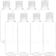 benecreat clear refillable plastic bottles: versatile and convenient storage solution logo