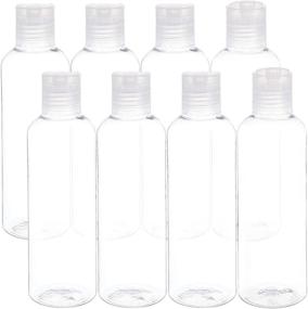 img 4 attached to BENECREAT Clear Refillable Plastic Bottles: Versatile and Convenient Storage Solution