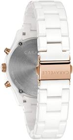 img 2 attached to Caravelle Womens Quartz Stainless Ceramic