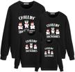 christmas matching sweater sweatshirt pullover apparel & accessories baby girls and clothing logo