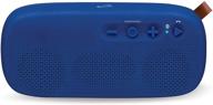 🔊 ilive water-resistant wireless speaker, 8.27 x 1.8 x 3.82 inches, built-in rechargeable battery, blue (isbw249bu) - enhanced seo logo